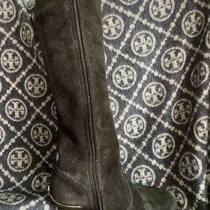 Tory Burch Knee High Suede Boots